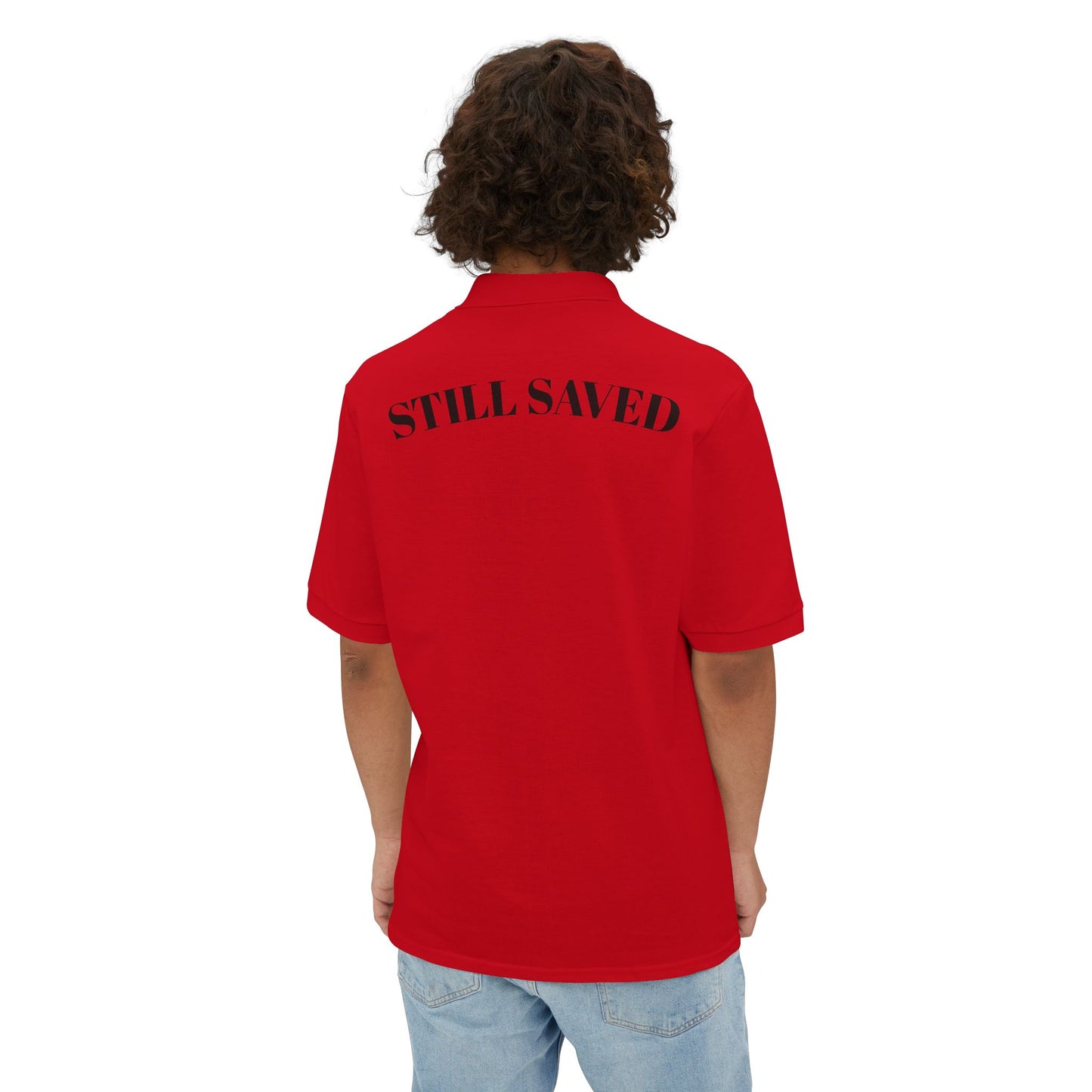Men's Piqué Logo Polo
