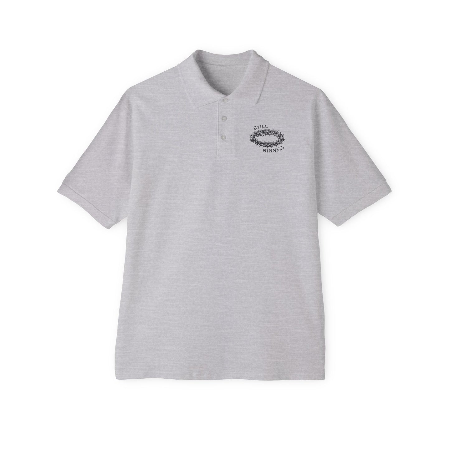 Men's Piqué Logo Polo