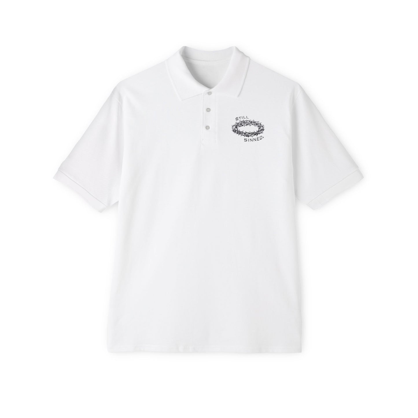 Men's Piqué Logo Polo