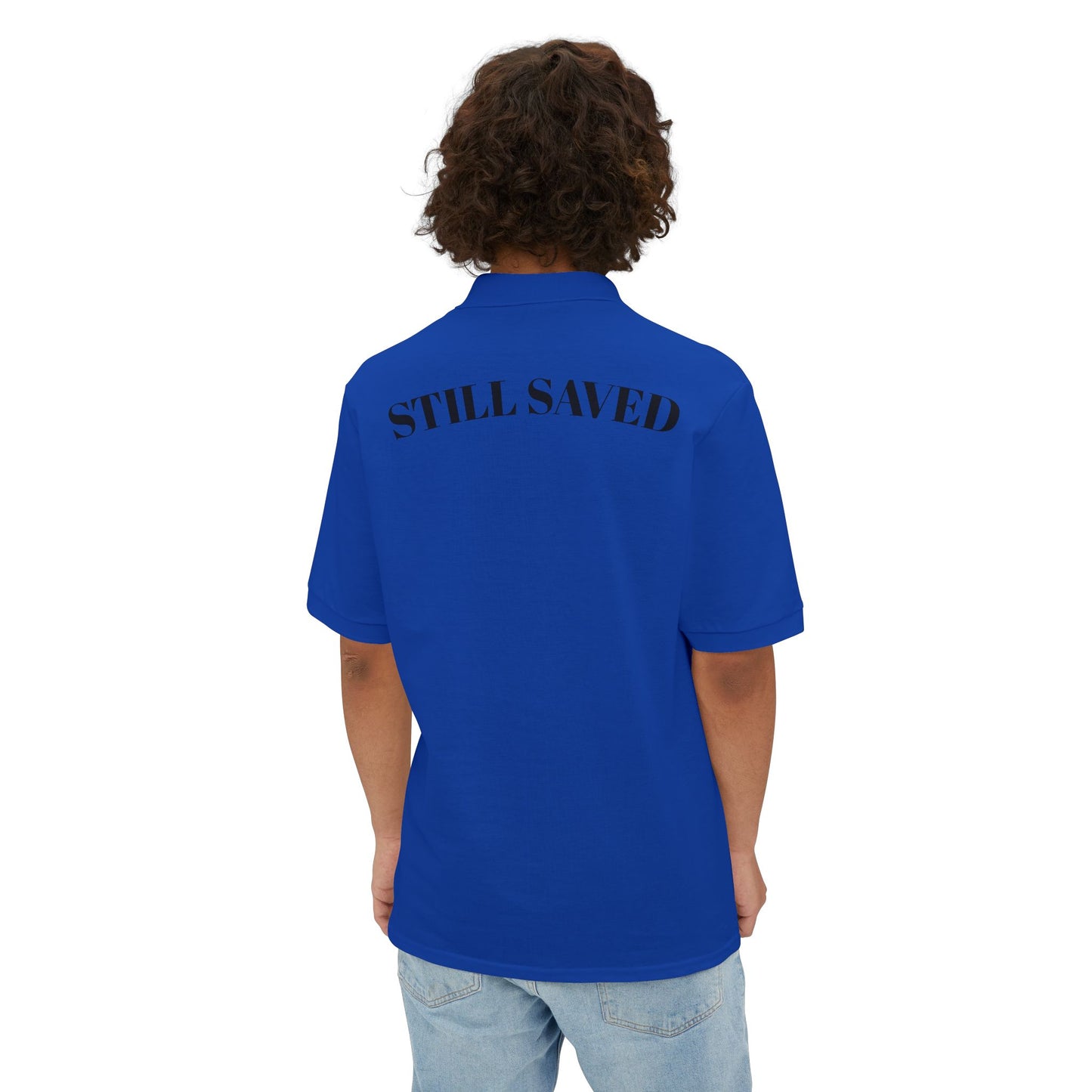 Men's Piqué Logo Polo