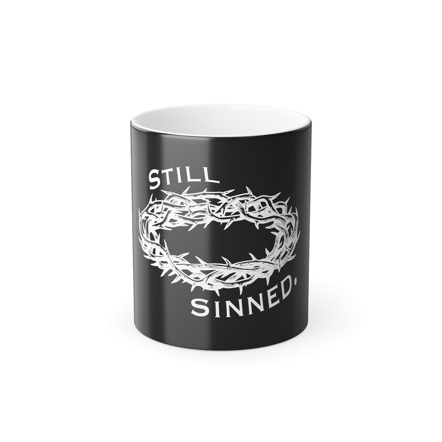 Logo morphing mug