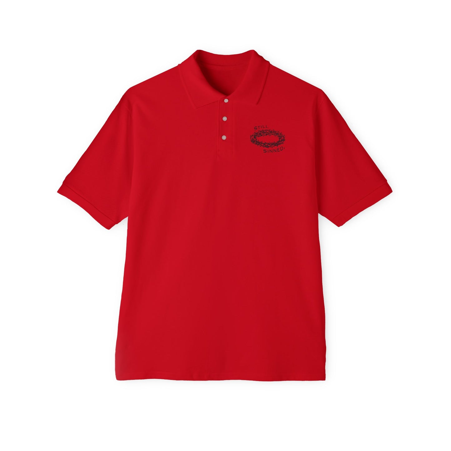 Men's Piqué Logo Polo
