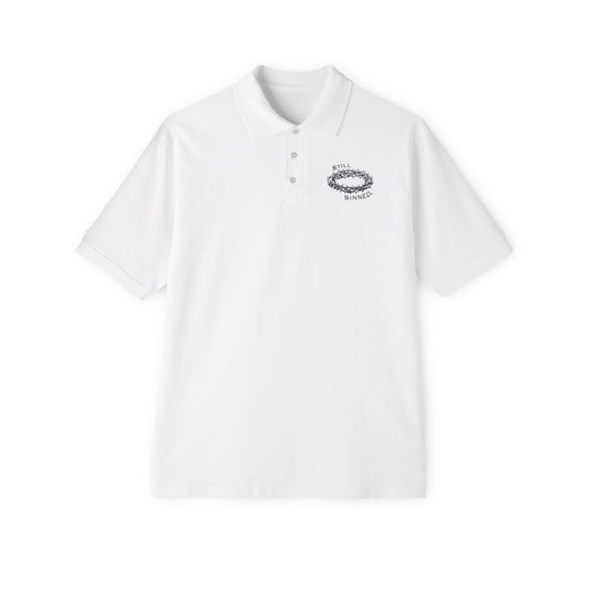 Men's Piqué Logo Polo