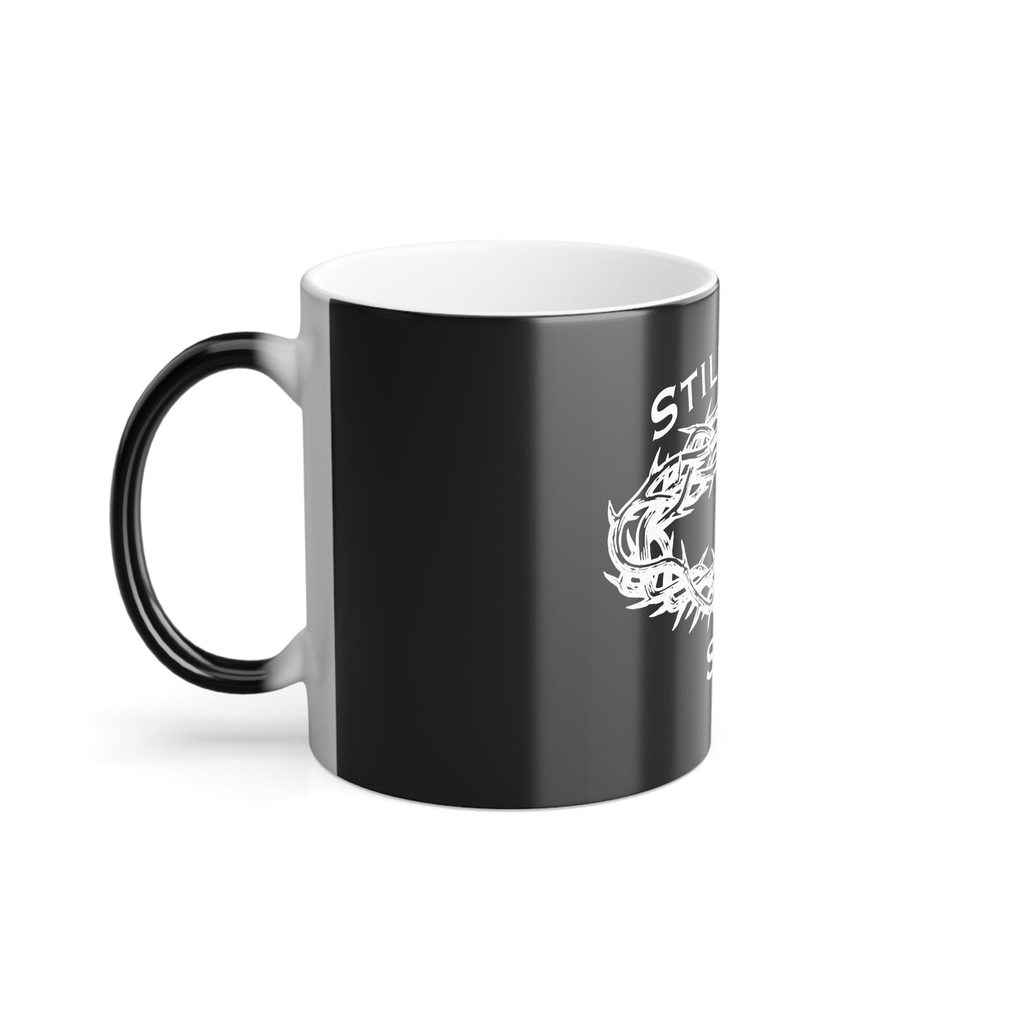 Logo morphing mug